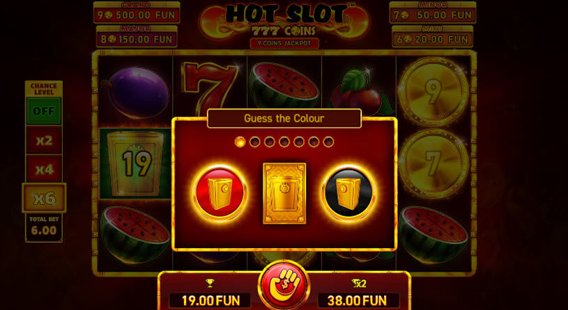 Hot Slot 777 Coins Gamble