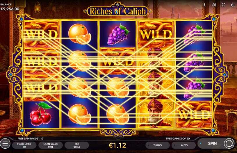 Riches of Caliph Slot Free Spins