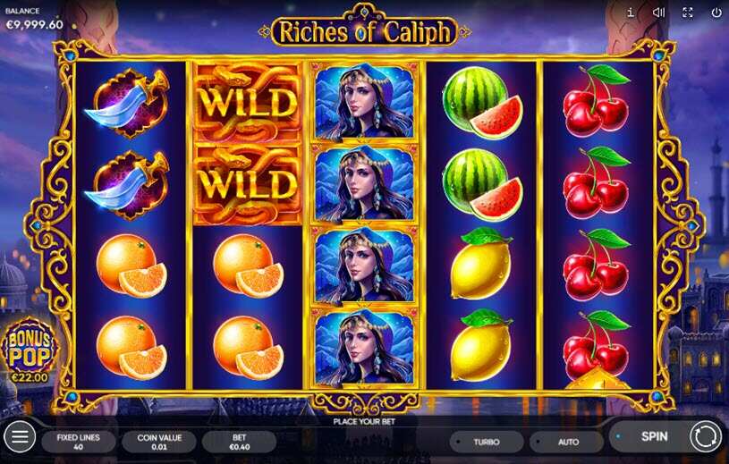 Riches of Caliph Slot Gameplay