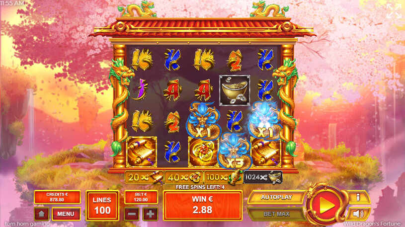 Wild Dragon’s Fortune Slot Free Spins