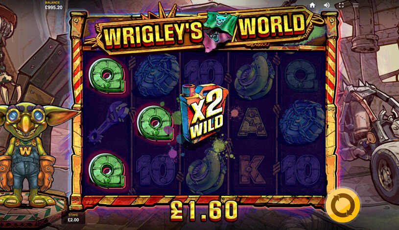Wrigley's World Slot gameplay