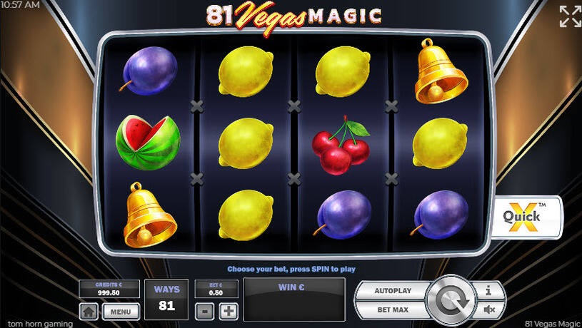 81 Vegas Magic Slot gameplay