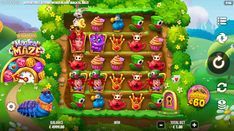 Adventures Beyond Wonderland Magical Maze Slot gameplay
