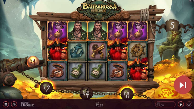 Barbarossa DoubleMax Slot Free Spins