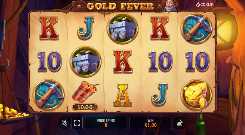 Gold Fever Slot Free Spins