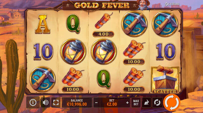 Gold Fever Slot gameplay