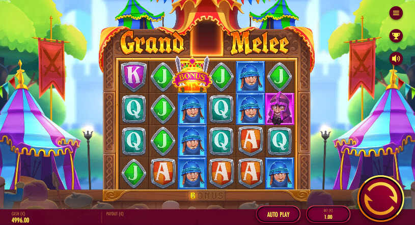Grand Melee Slot gameplay