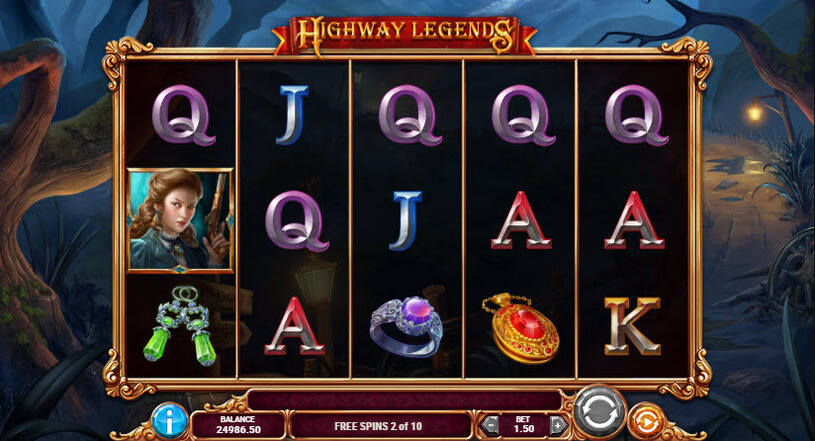 Highway Legends Slot Free Spins