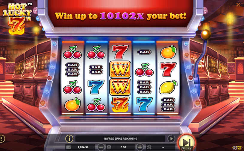 Hot Lucky 7s Slot Free Spins