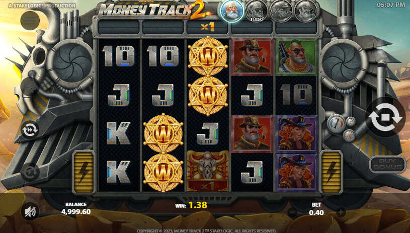 Money Track 2 Slot gameplay