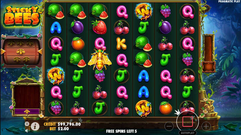 Sticky Bees Slot Free Spins