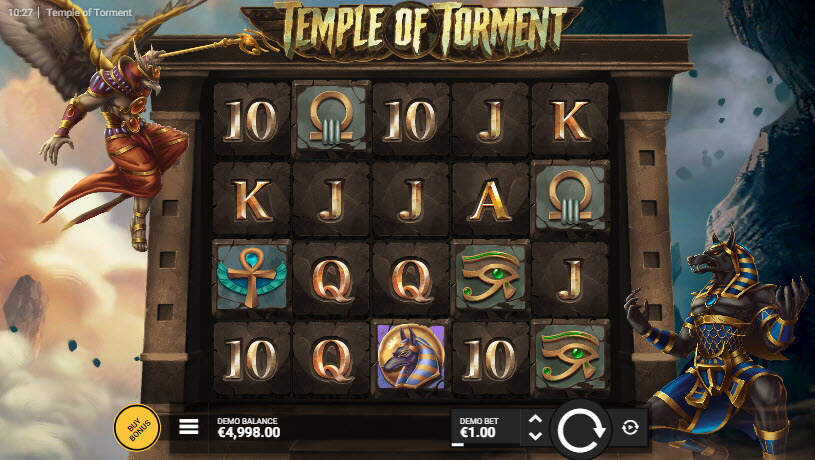Temple of Torment Slot Free Spins