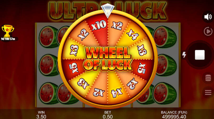 Ultra Luck Slot Bonus Wheel