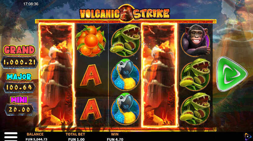 Volcanic Strike Slot Respin