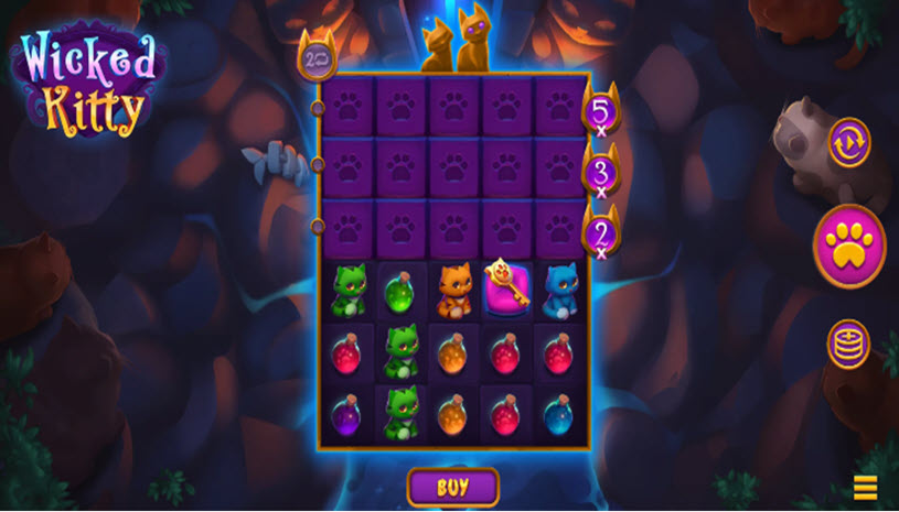 Wicked Kitty Slot gameplay
