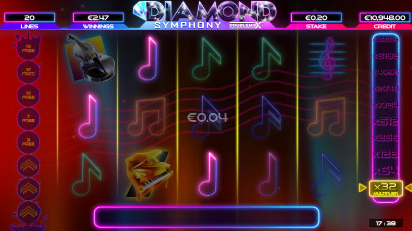 Diamond Symphony DoubleMax Slot Free Spins