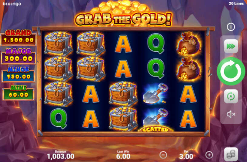 Grab the Gold! Slot gameplay