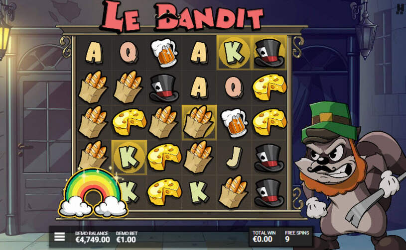 Le Bandit Slot Free Spins