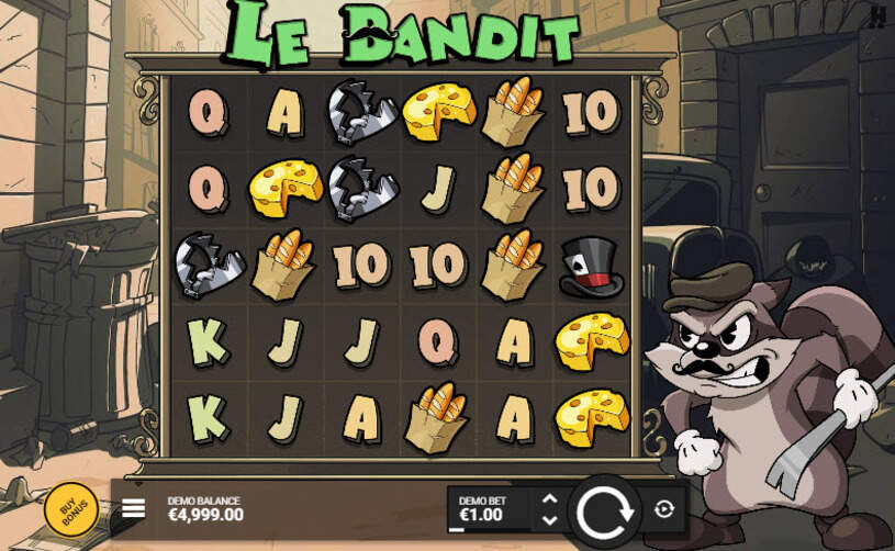 Le Bandit Slot gameplay