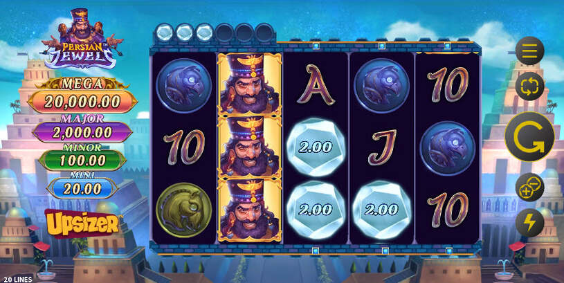 Persian Jewels Slot gameplay