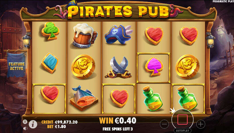 Pirates Pub Slot Free Spins