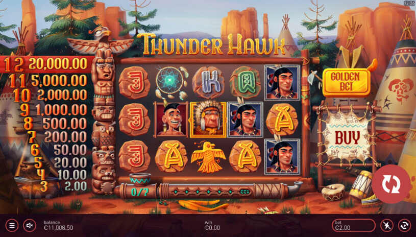 Thunderhawk Slot gameplay