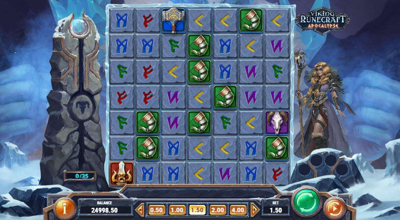 Viking Runecraft Apocalypse Slot gameplay