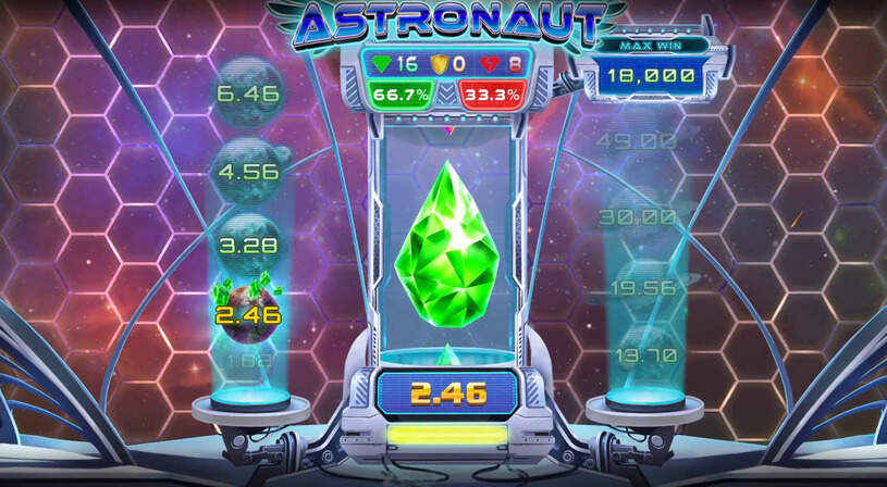 Astronaut Slot gameplay