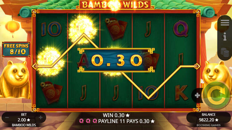 Bamboo Wilds Slot Free Spins