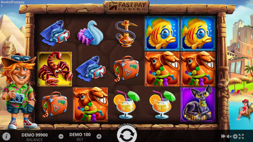 Book of Fastpay Slot gameplay