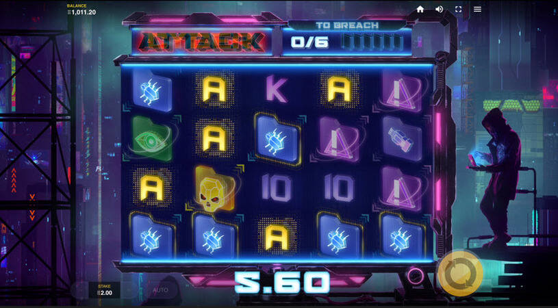 Cyber Attack Slot gameplay