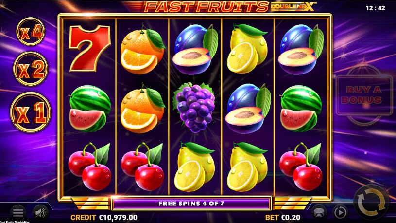 Fast Fruits DoubleMax Slot Free Spins