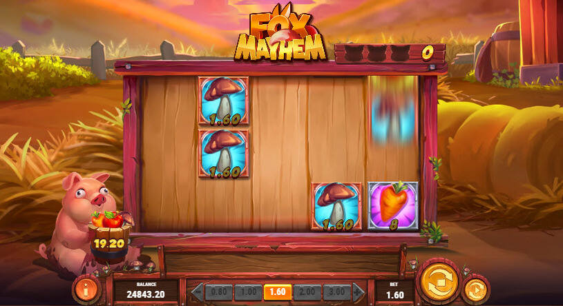 Fox Mayhem Slot Bonus Game