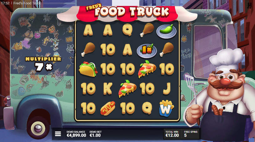 Fred’s Food Truck Slot Free Spins