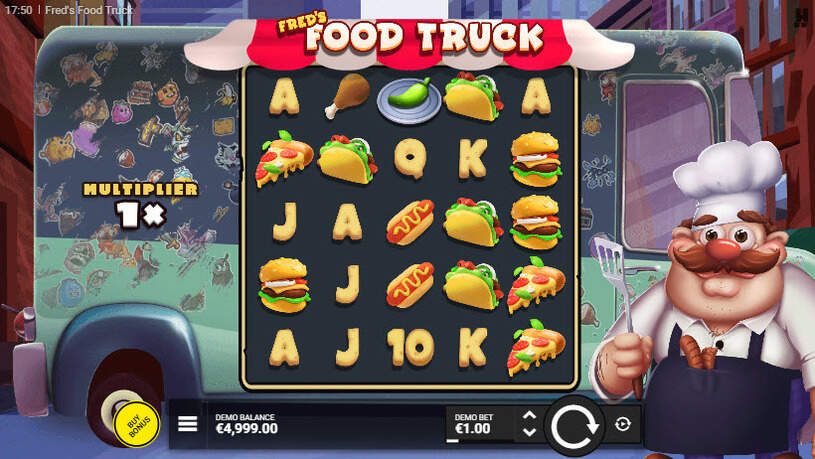 Fred’s Food Truck Slot gameplay