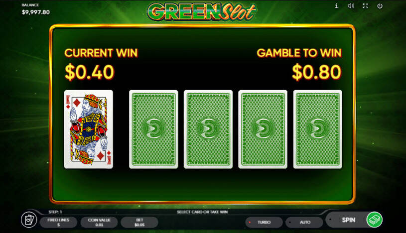 Green Slot Gamble
