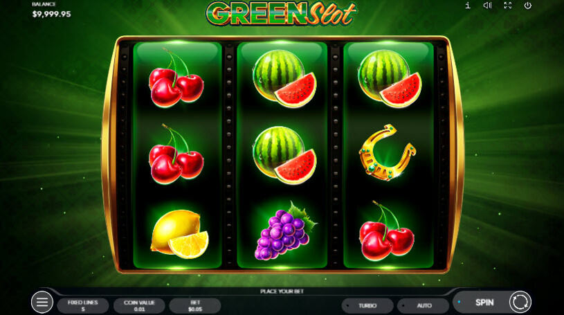 Green Slot gameplay