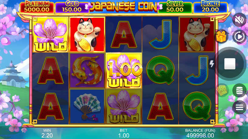 Japanese Coin Hold The Spin Slot gameplay