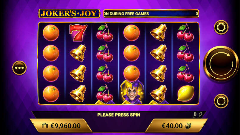 Joker's Joy Slot gameplay