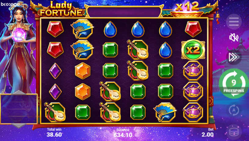 Lady Fortune Slot Free Spins