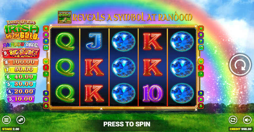 Luck O' The Irish Go For Gold Slot gameplay
