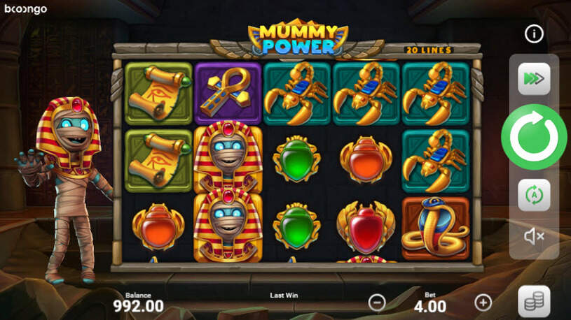 Mummy Power Slot gameplay