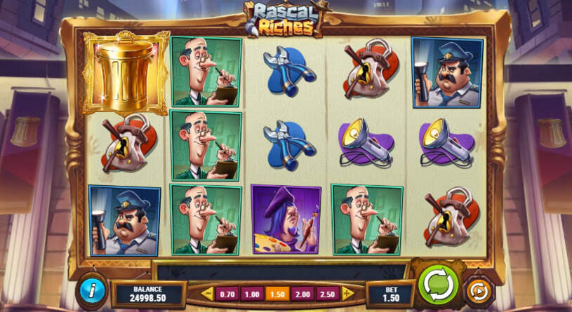 Rascal Riches Slot gameplay