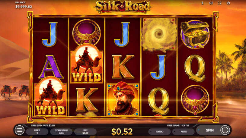 Silk Road Slot Free Spins