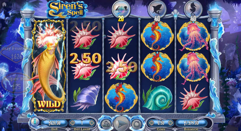 Siren's Spell Slot Free Spins