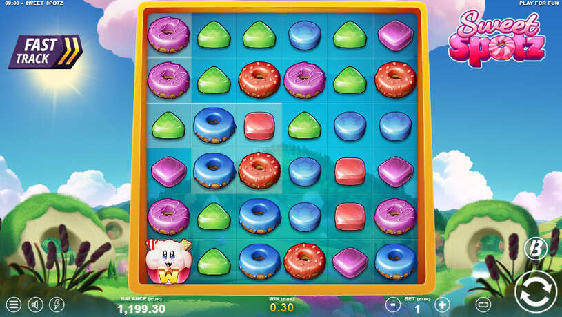 Sweet Spotz Slot gameplay