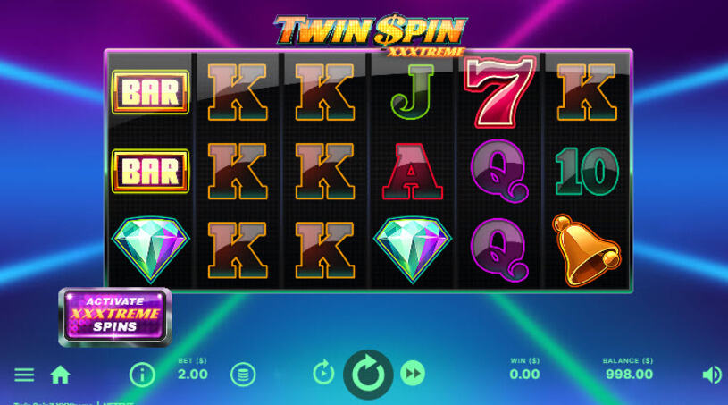 Twin Spin XXXTreme Slot gameplay
