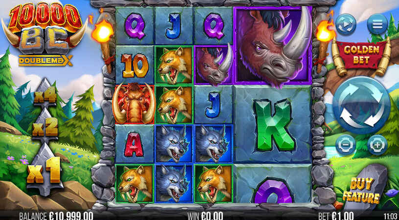 10000 BC Doublemax Slot gameplay