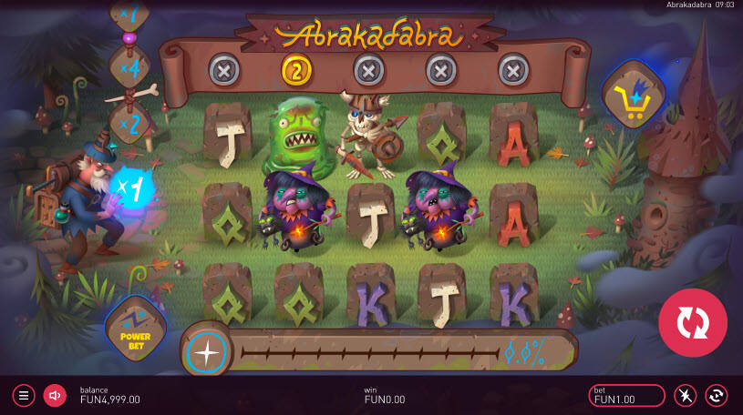 Abrakadabra Slot gameplay