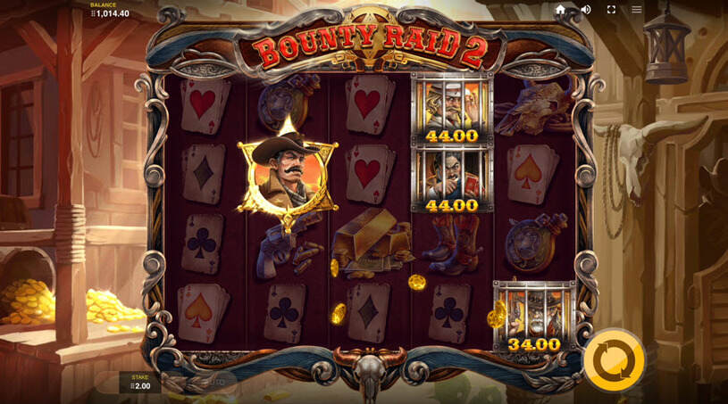 Bounty Raid 2 Slot gameplay